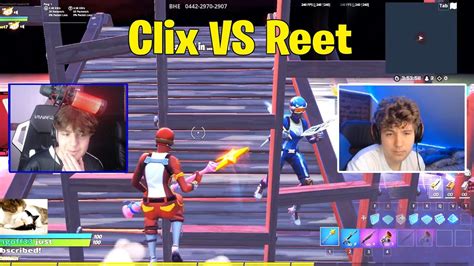 Clix Vs Xtra Reet 1v1 Buildfights Fortnite Youtube