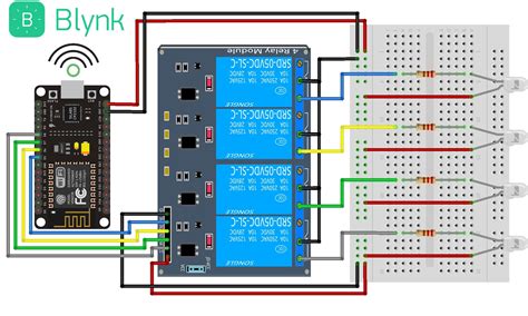 Arduino Esp8266 Blynk Iot Relay Module By Images