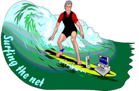 Internet Surfing Clipart Images