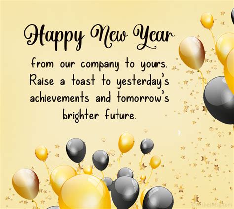 Business New Year Wishes And Messages Wishesmsg Be Settled