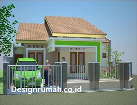 gambar desain rumah tipe   denah lengkap desain rumah rumah