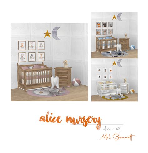 Sims 4 Alice Nursery Mel Bennett
