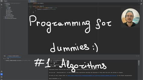 Programming For Dummies Algorithms YouTube