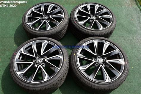 You'll receive email and feed alerts when new items arrive. 18" Toyota Corolla XSE Factory OEM Wheels Yokohama 225/40R18 Prius 2019 5x100