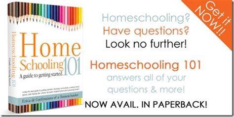 Homeschooling 101 Now In Paperback Confessions Of A Homeschooler