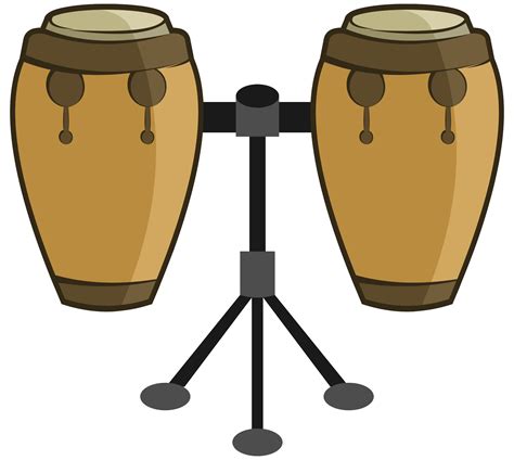 Free Percussion Instrument Conga With Stand 1206657 Png With