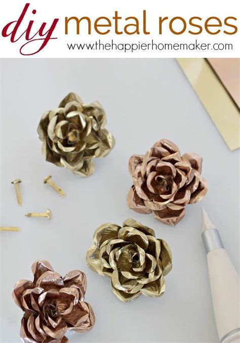 Diy Metal Roses