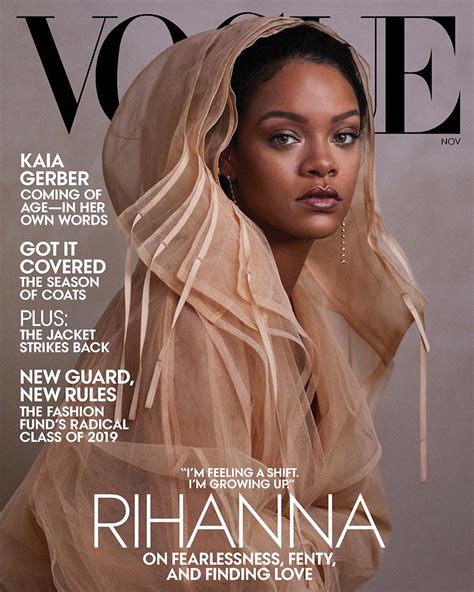 Rihanna On Vogues November Cover Roc Nation