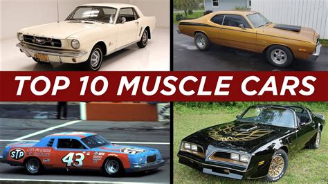 Top 10 Affordable Classic Muscle Cars You Can Buy Right Now Youtube