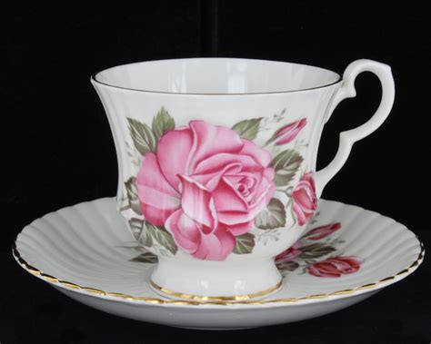 Vintage Royal Windsor Fine Bone China Footed Tea Cup And Saucer Etsy