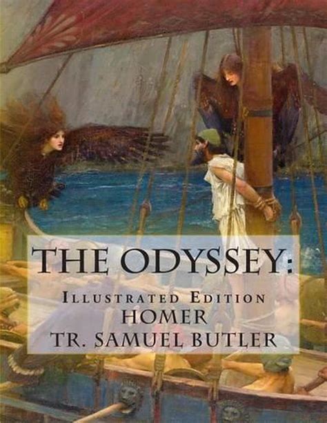 The Odyssey Illustrated Edition By Homer English Paperback Book