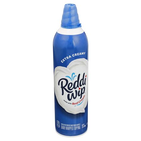 Reddi Wip Extra Creamy Whipped Topping 13 Oz Whipped Cream Meijer