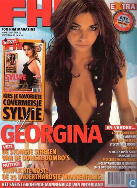 Georgina Verbaan Fhm 2004 Cover Bikini Badpak Sexy Borsten Foto