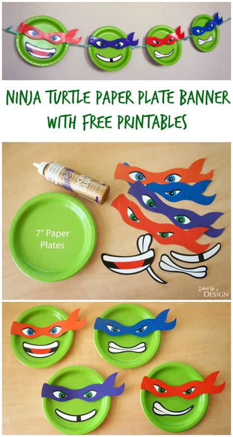 Cut Out Paper Plate Turtle Template