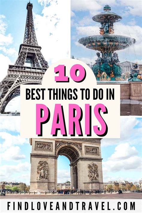Top 10 Paris Must See Attractions Especially For First Timers In