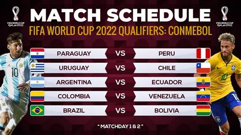 Haiti, canada and el salvador kick off wcq in style. MATCH SCHEDULE FIFA WORLD CUP QATAR 2022 QUALIFIERS ...