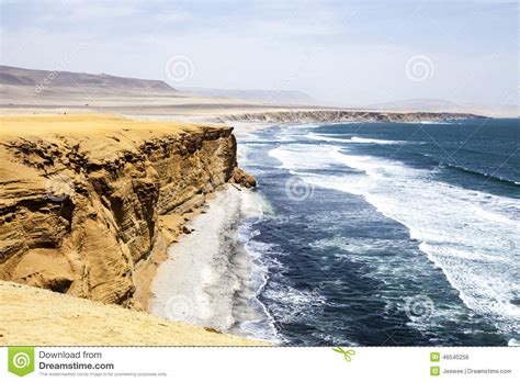 They cool the air and make it. Desert Next To The Ocean In National Park Paracas In Ica ...