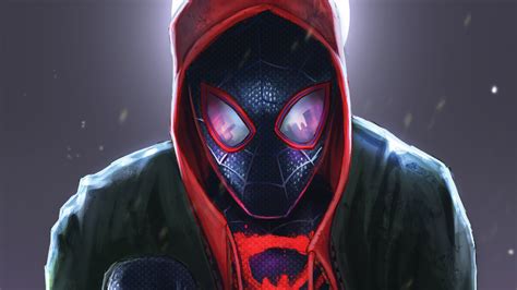 Spiderman Into The Spider Verse Movie Art 2018 Wallpaperhd Superheroes
