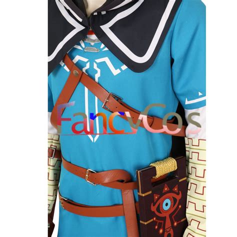 The Legend Of Zelda Breath Of The Wild Link Outfit Uniform Cosplay