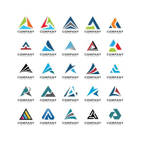 Triangle Shaped Logos