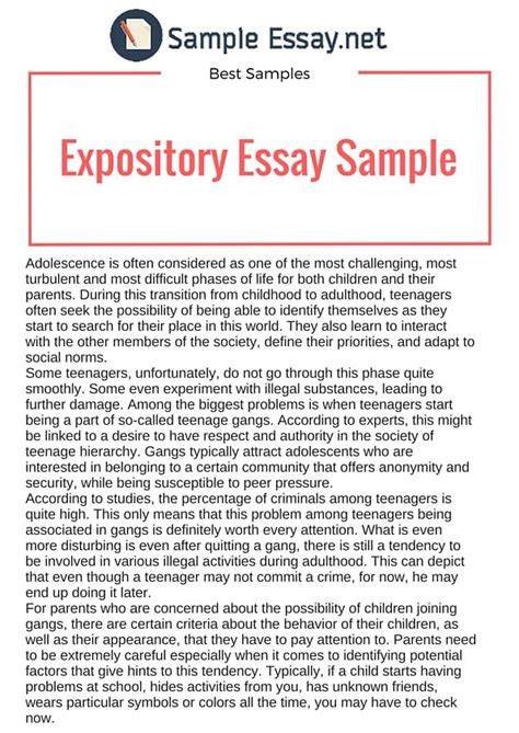 How To Write An Expository Essay Examples And 25 Topic Ideas How To