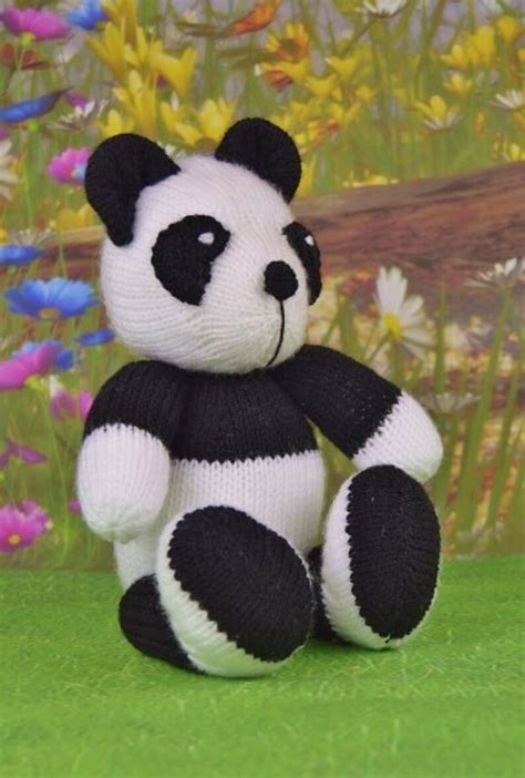 Pdf Knitting Pattern Panda Knitting Pattern Download From Etsy