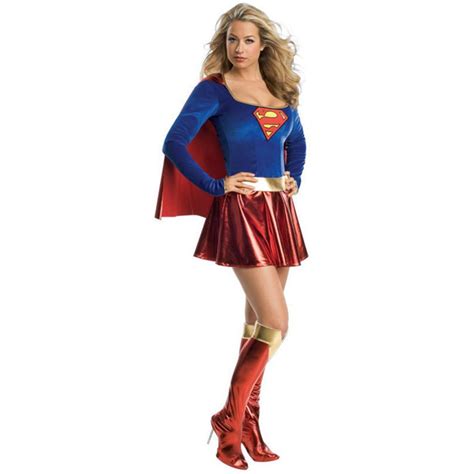 Adult Supergirl Costume Cosplay 2018 Super Woman Superhero Sexy Fancy