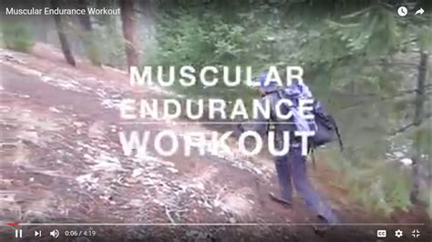 Muscular Endurance Me Workout Water Carries Uphill Athlete
