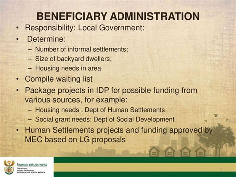 Portfolio Committee On Human Settlements Ppt Download