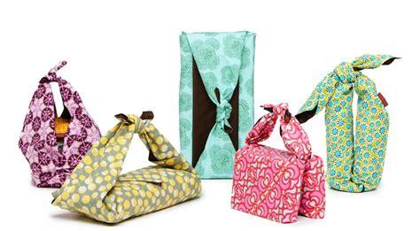 furoshiki l art japonais de l emballage en tissu