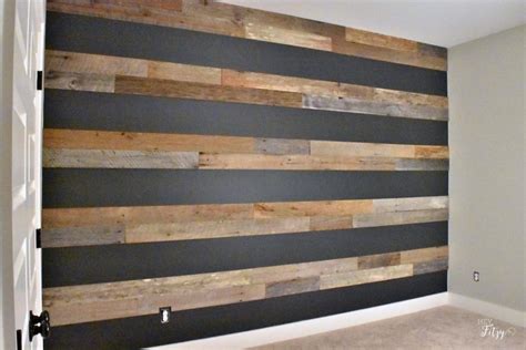 How To Create A Barn Wood Accent Wall Hey Fitzy