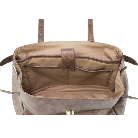 Distressed Brown Leather Handbags Paul Smith
