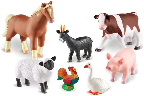 Learning Resources Jumbo Farm Animals Uk Toys And Games