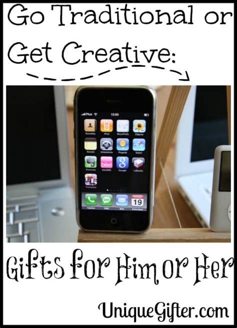 Unique electronic gifts for him. Go traditional or get creative: Gifts for him or her ...
