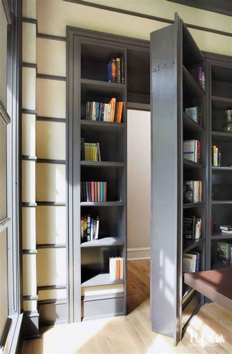 Genius Secret Room Ideas That Inspiring 14 Bookshelf Door Secret