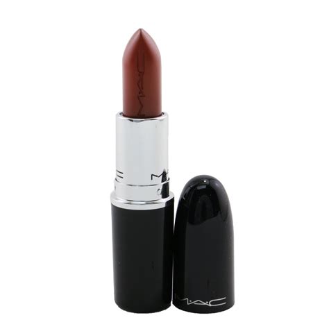 MAC Lustreglass Lipstick 543 Posh Pit Warm Rose Brown Nude KOODING
