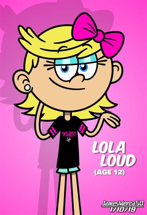 Lola Loud Age 12 By Jamesmerca50 On Deviantart