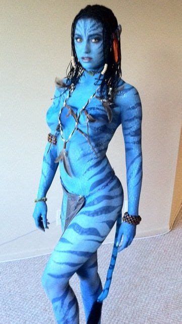 Avatar Body Paint Avatar Halloween Costume Avatar Costumes Avatar