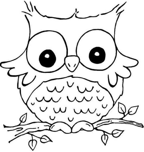 Cute Animals With Big Eyes Coloring Pages At Getcolorings