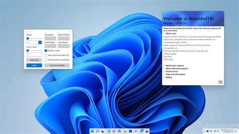 Roundedtb Lets You Round Your Taskbar On Windows 11 Mspoweruser