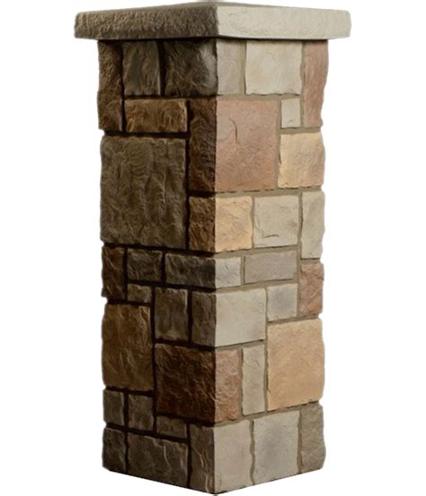 Theothersignco Cheap Drivway Columns Post Covers Faux Brick Columns