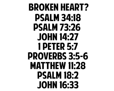 Heart For God Bible Verses Bible Verses For A Broken Heart Hearts