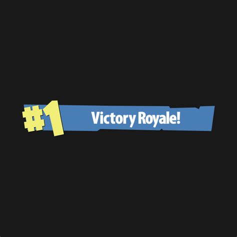 Victory Royale Fortnite T Shirt TeePublic