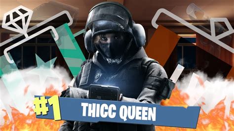Iq The Thicc Queen Rainbow Six Siege Youtube