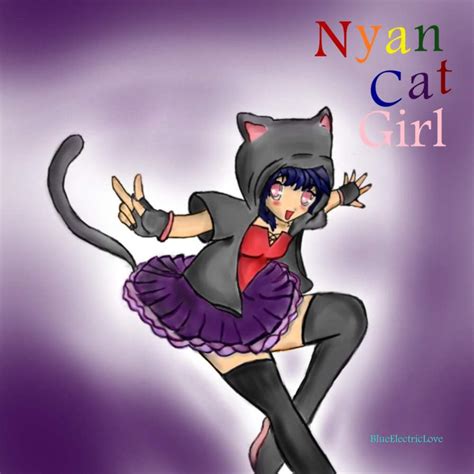 Nyan Cat Girl By Blueelectriclove On Deviantart