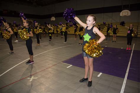 Lhs Panther Pride Officers Work With Lms Drill Team Lufkin Middle School
