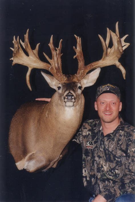 Dear Deer Mike Beattys World Record 39 Point Whitetail