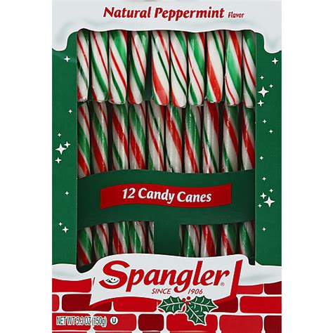 Spangler Candy Canes Peppermint Packaged Candy Festival Foods Shopping