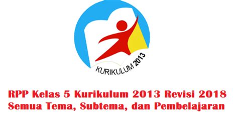 Rpp kelas 5 tema 5. RPP Kelas 5 Tema 5 Ekosistem Kurikulum 2013 Revisi 2018 ...