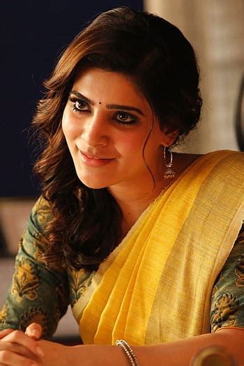 Samantha In Saree Hd Wallpapers For Desktop